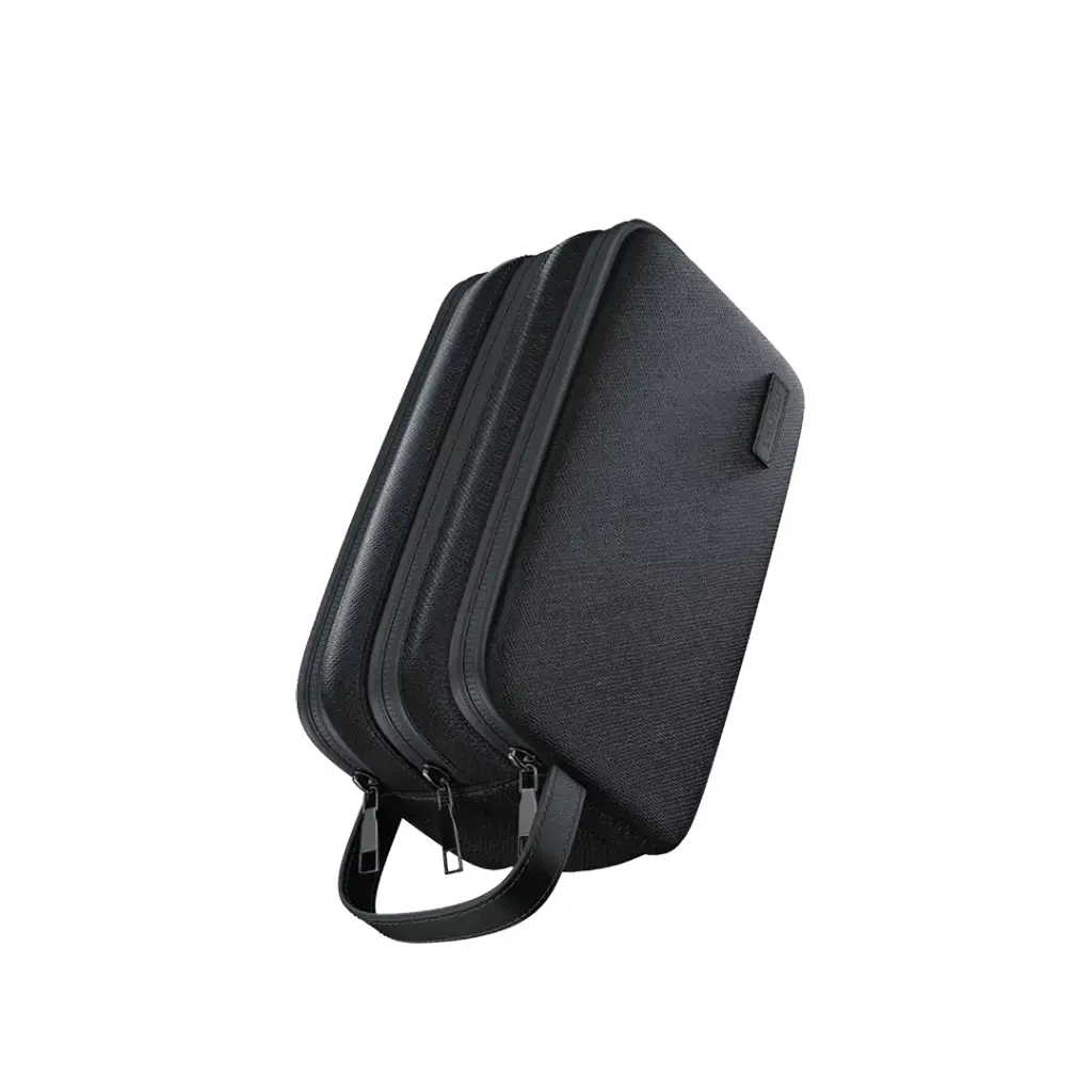 Green Lion Monarch Clutch Bag - Black