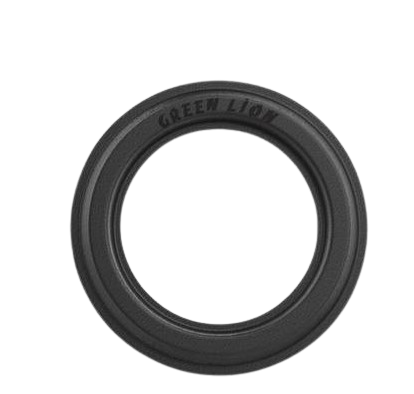 Green Lion Magnetic Holder Sticker - Black