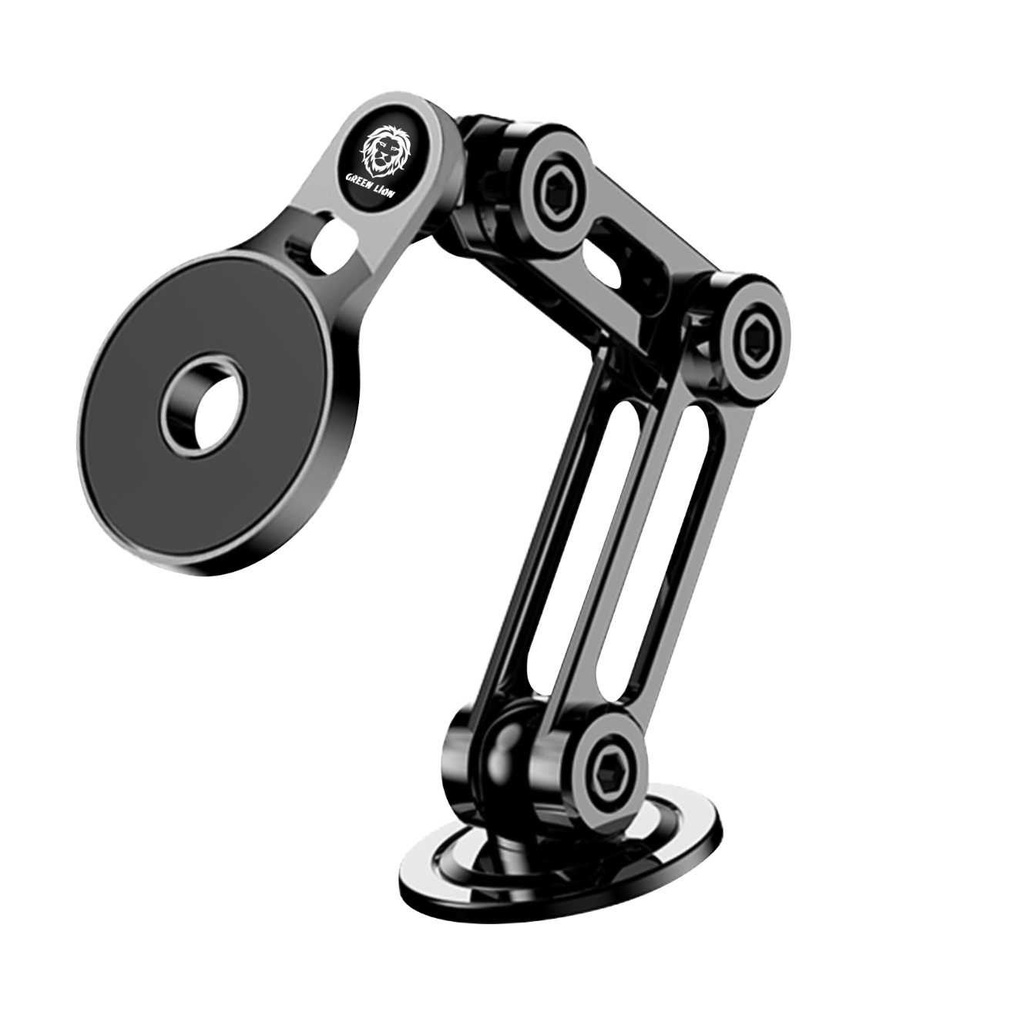 Green Lion Multifunctional Mobile Phone Stand - Black