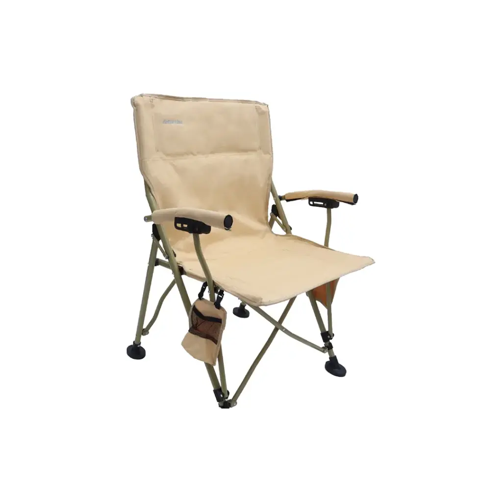 Green Lion Outdoor Camping Chair with Carrying Bag - Desert Sand