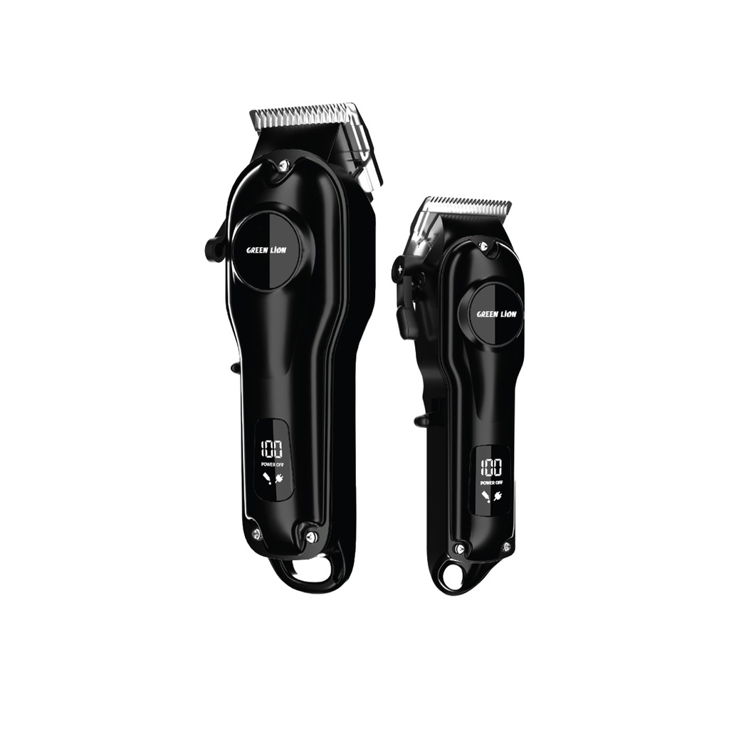 Green Lion ProClip Duo 7 in 1 Hair Trimmer - Black