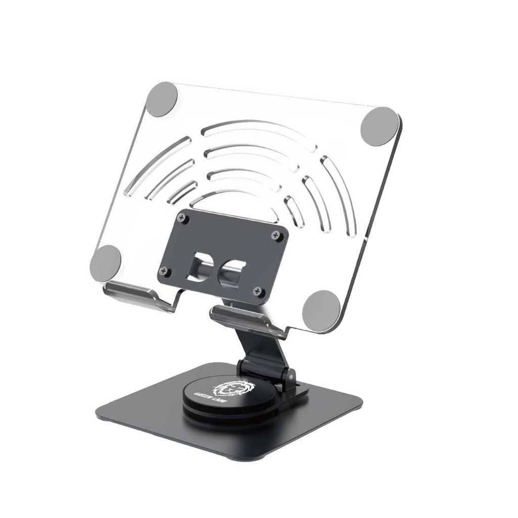 Green Lion Professional 360 Rotating Table Stand - Clear