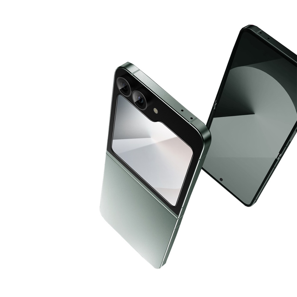 Green Lion Samsung Galaxy Z Flip 6 Fold Protection Pack - Clear