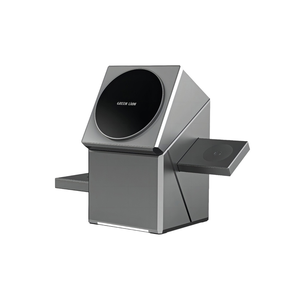 Green Lion 3 in 1 Magnetic Wireless Charger - Gray