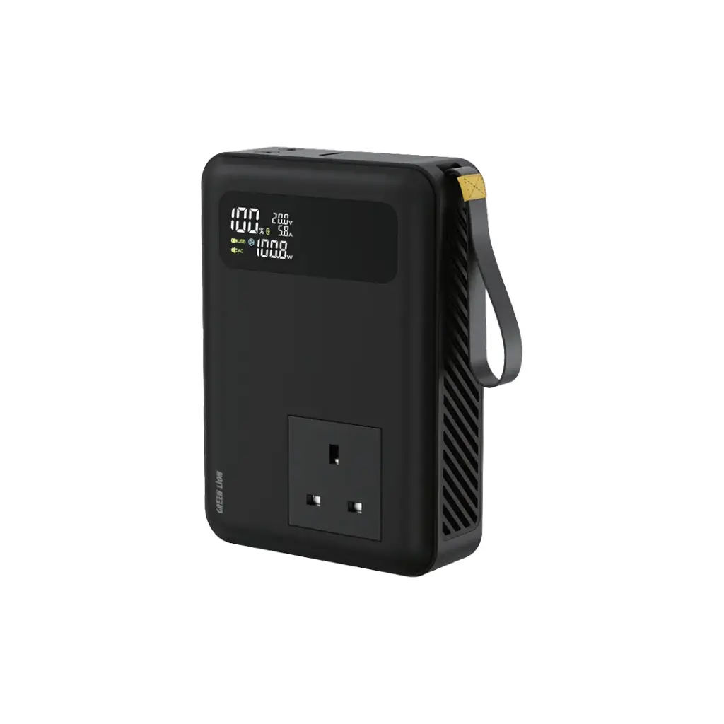 Green Lion Power Vault 270W 30000mAh Power Bank - Black