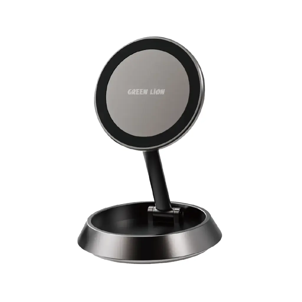 Green Lion Rotatable MagSafe Holder - Black
