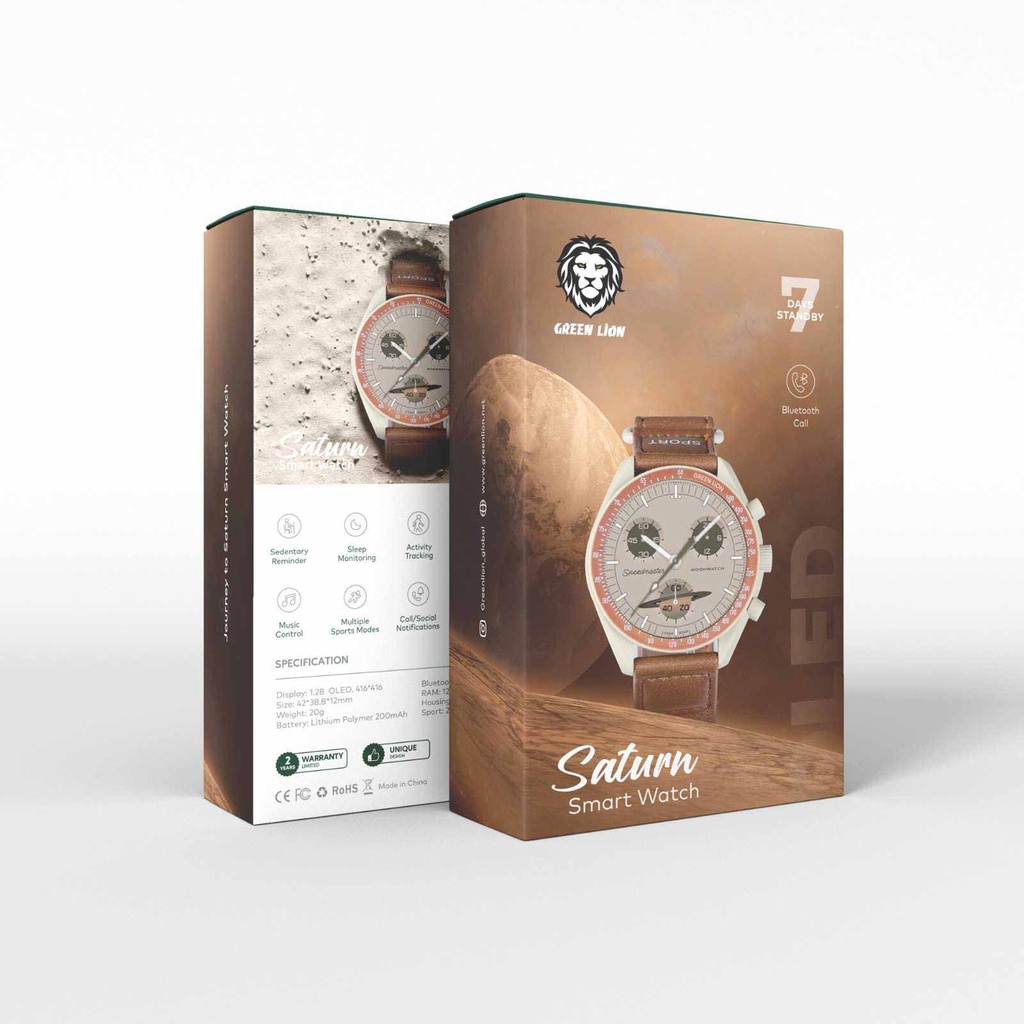 Green Lion Saturn Smart Watch