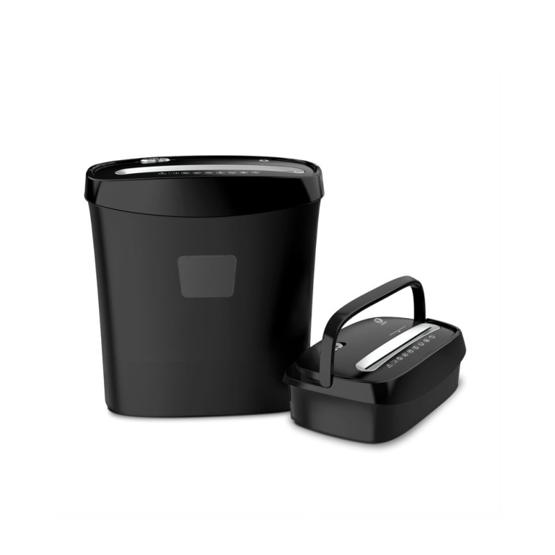 Green Lion Mega Shredding Machine 15L Shredding Ability 6 Pieces Of A4 Copy Paper Shredding Effects 5x38mm