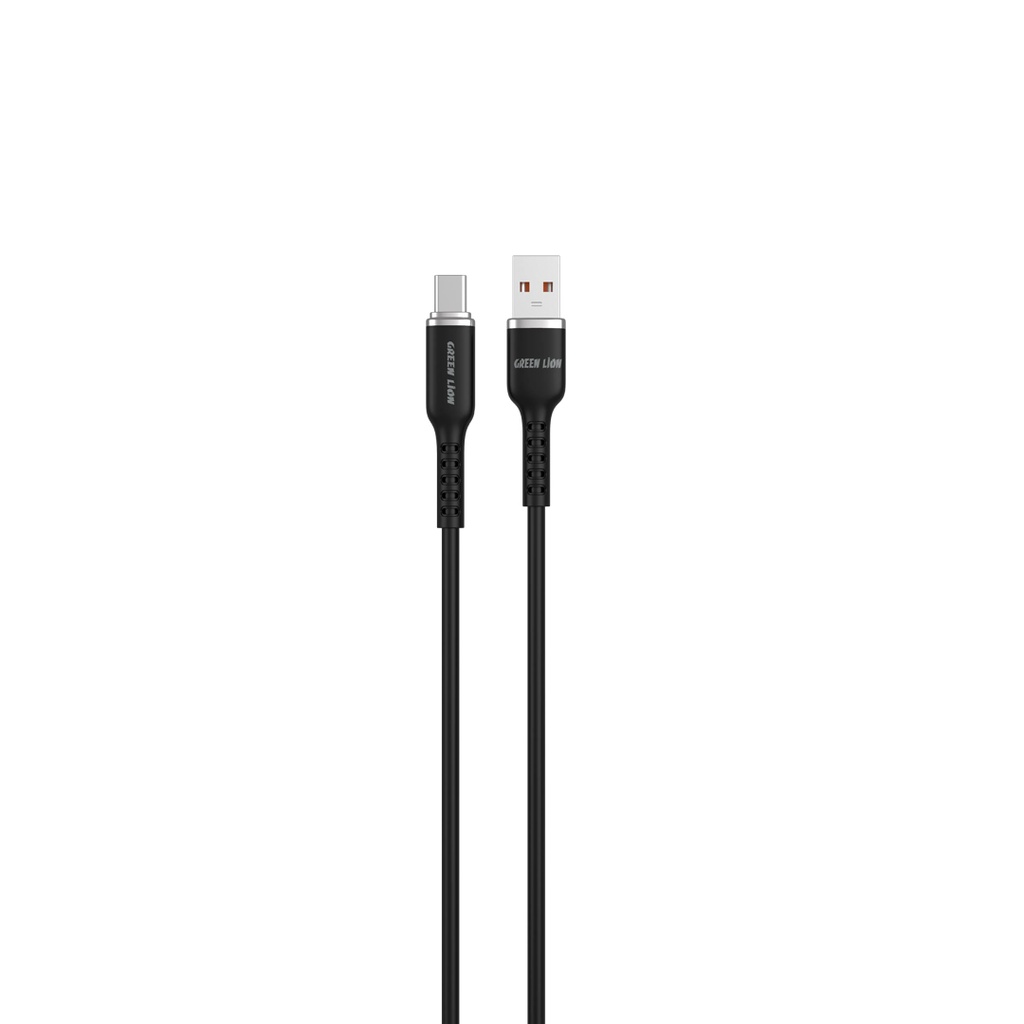 Green Lion USB-A To USB-C Silicone Cable