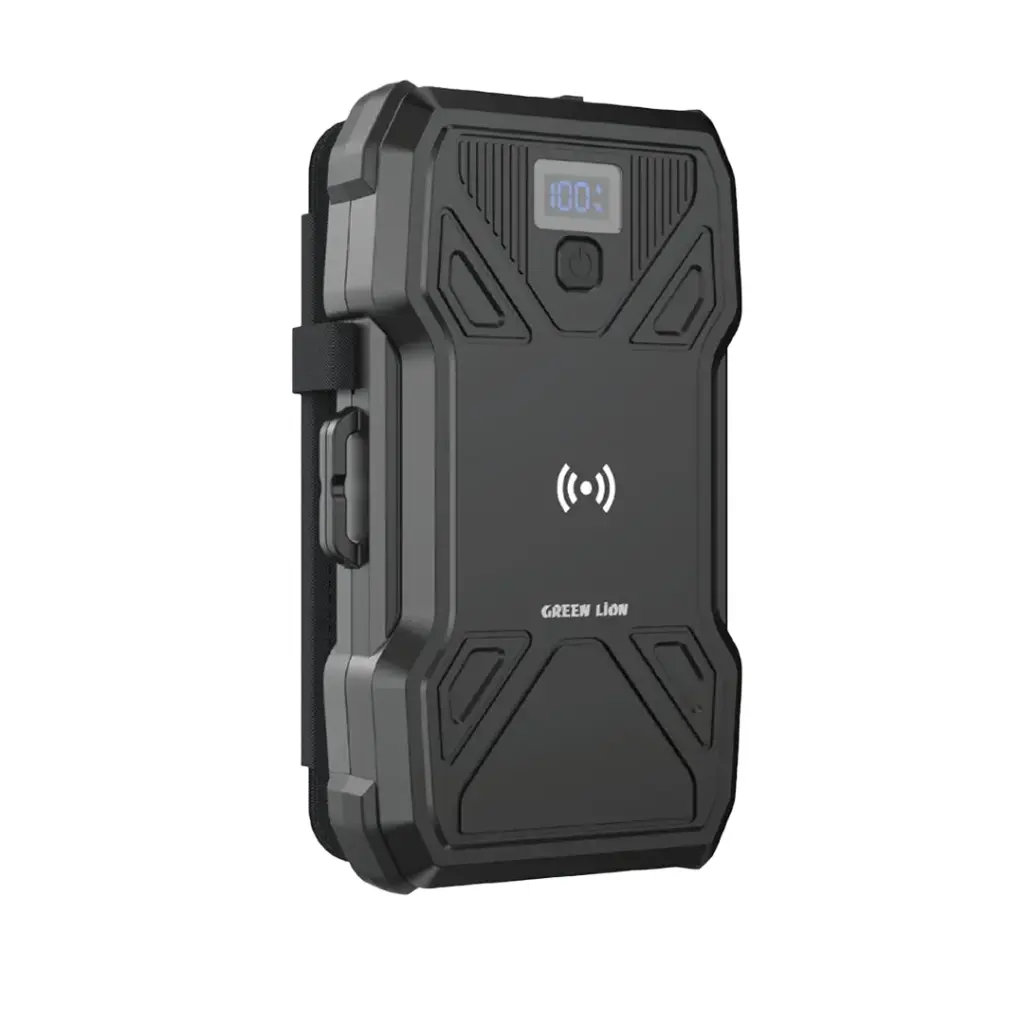 Green Lion Solar 5-Panel 20000mAh Power Bank PD20W - Black