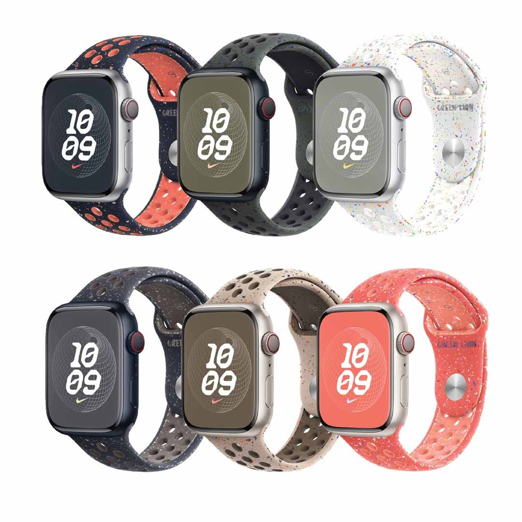 Green Lion Sport Loop Silicone Strap 42444549MM