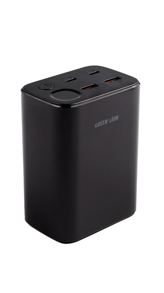 Green Lion Super 30K Power Bank 30000mAh PD 20W ( Dual PD & Dual QC Ports ) - Black