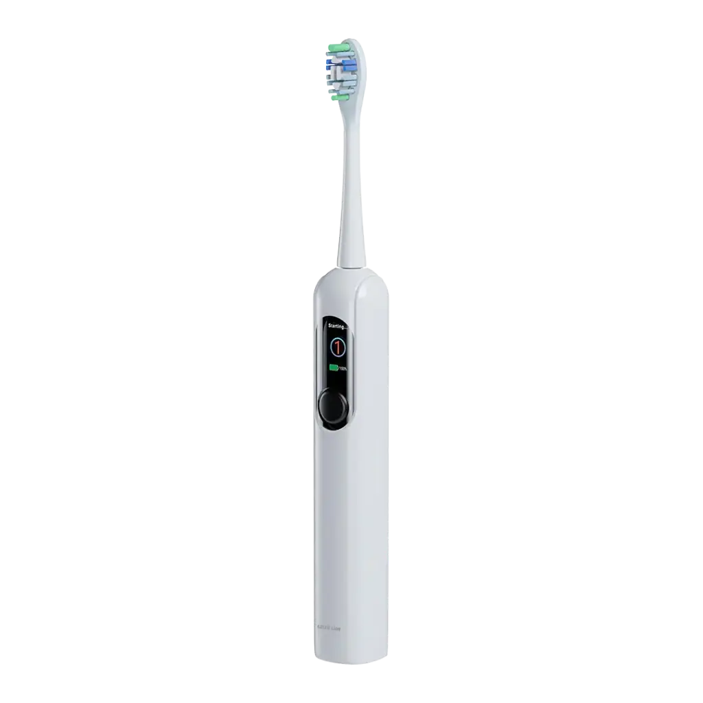 Green Lion Smart Tooth Brush - White