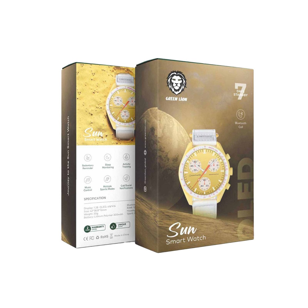Green Lion Sun Smart Watch