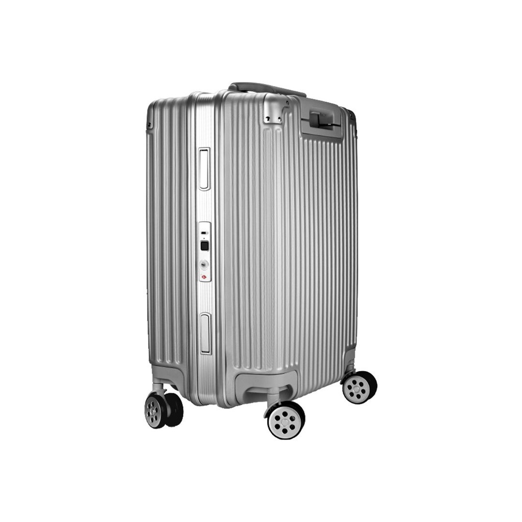 Green Lion Tokiyo Smart Fingerprint Trolley Bag - Silver