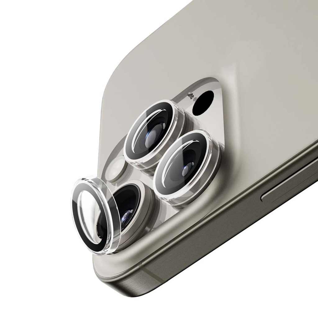 Green Lion Trio Camera Lens for iPhone 16 Pro/Pro Max - Clear