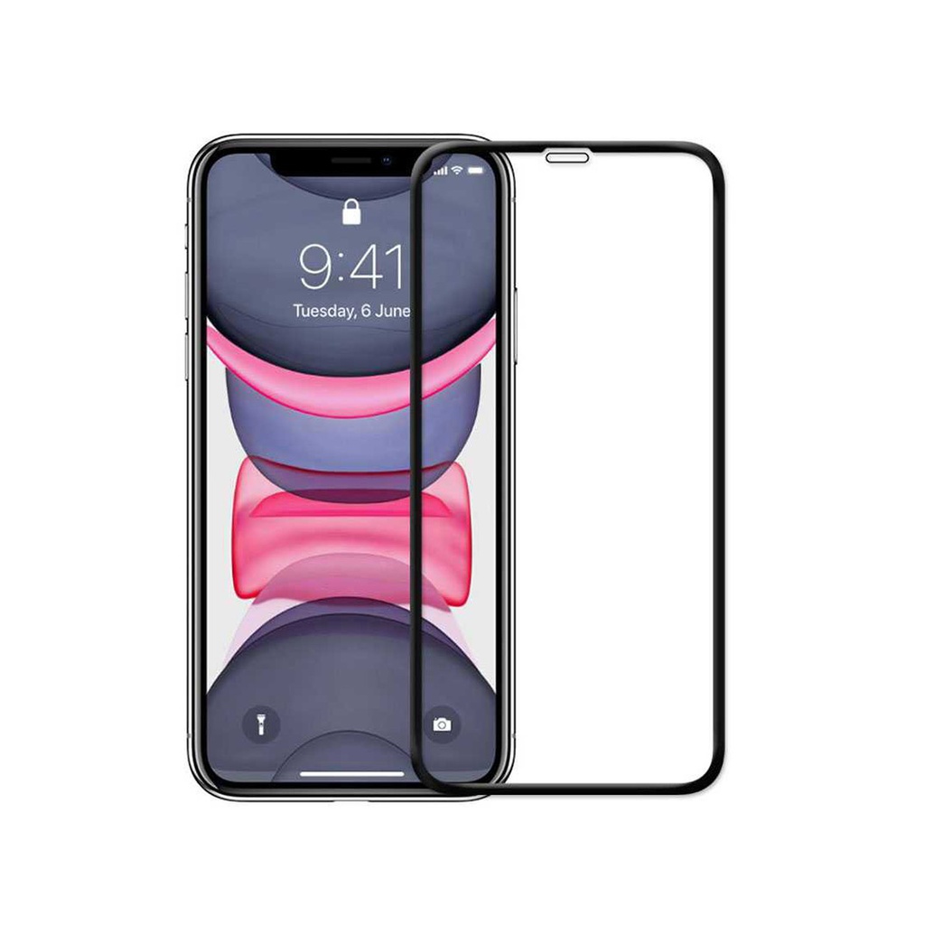 Green 3D Curved Tempered Glass for iPhone 11 Pro