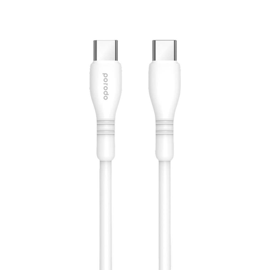 Porodo Blue Ultra Quick Charge USB-C Connector Cable 1.2m/4f