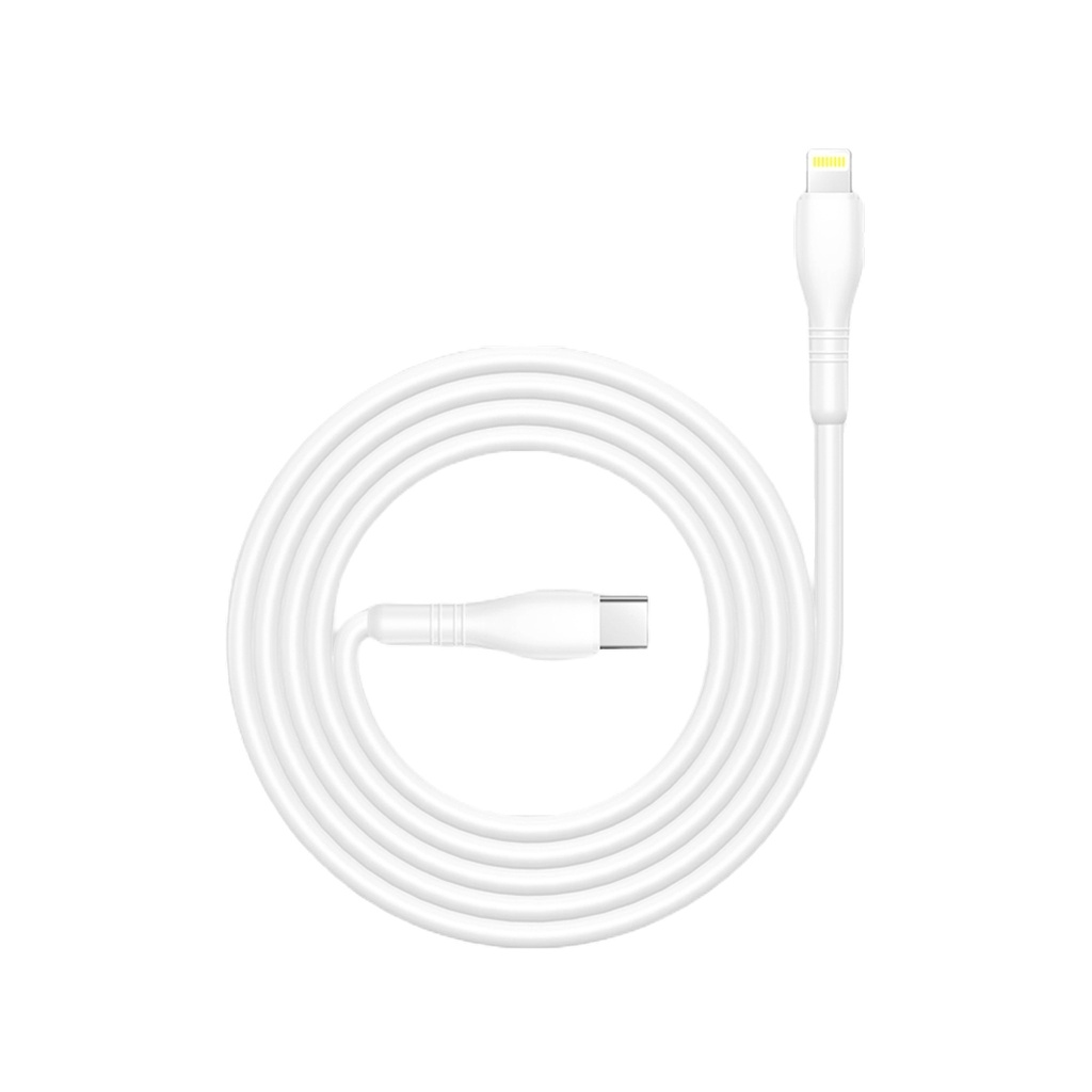 Porodo Blue Type-C To Lightning Durable Fast Charge & Data Cable 
1.2m/4ft