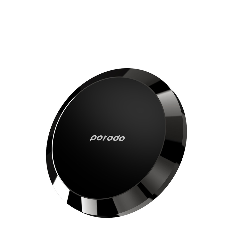 Porodo 5 Circular Discs Magnetic Car Mount - Black