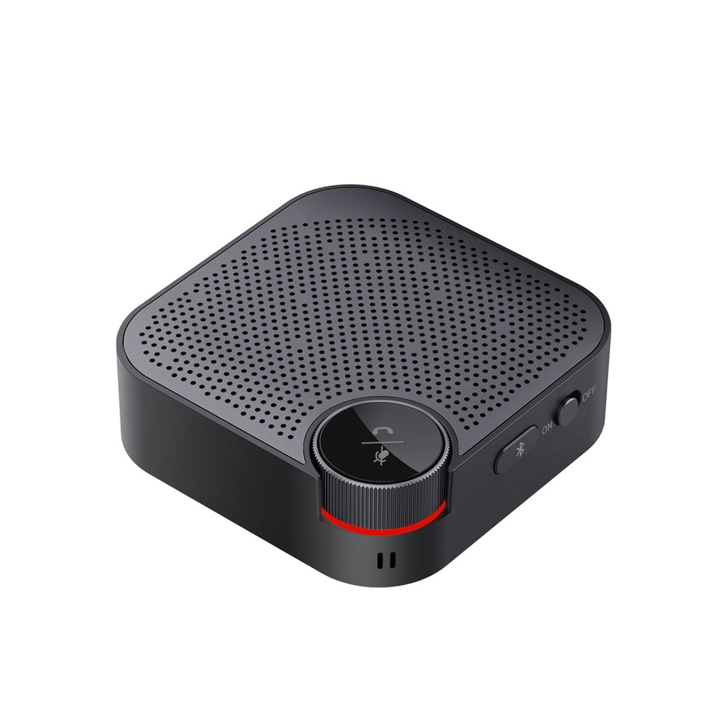 Porodo Bluetooth Conference Speaker with 3M Talking Distance - Black