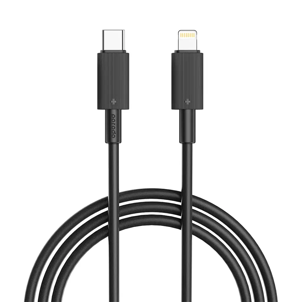 Porodo USB-C to Lightning Durable Charging Cable