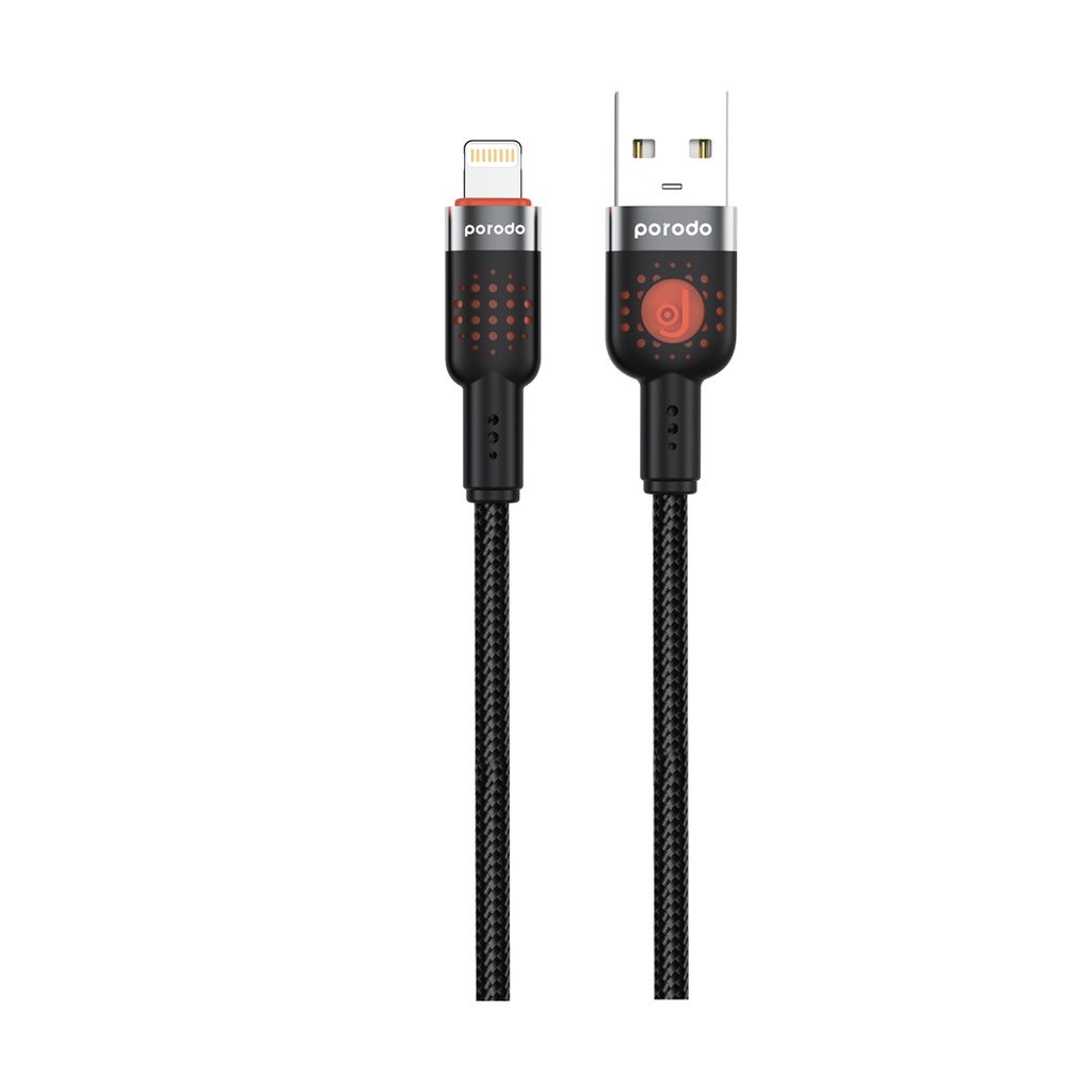 Porodo Braided Cable USB-A to Lightning