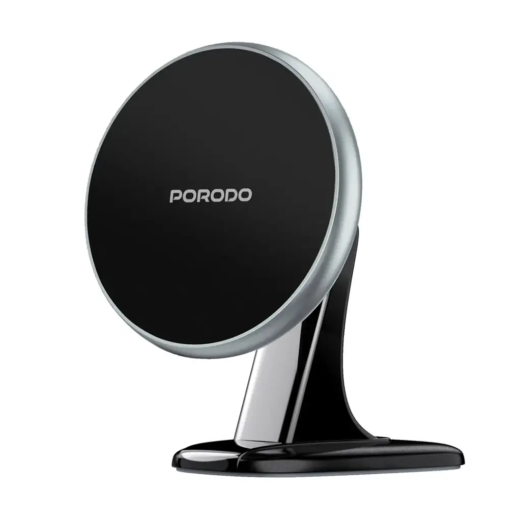 Porodo MagSafe Magnetic Aluminum Mount - Black