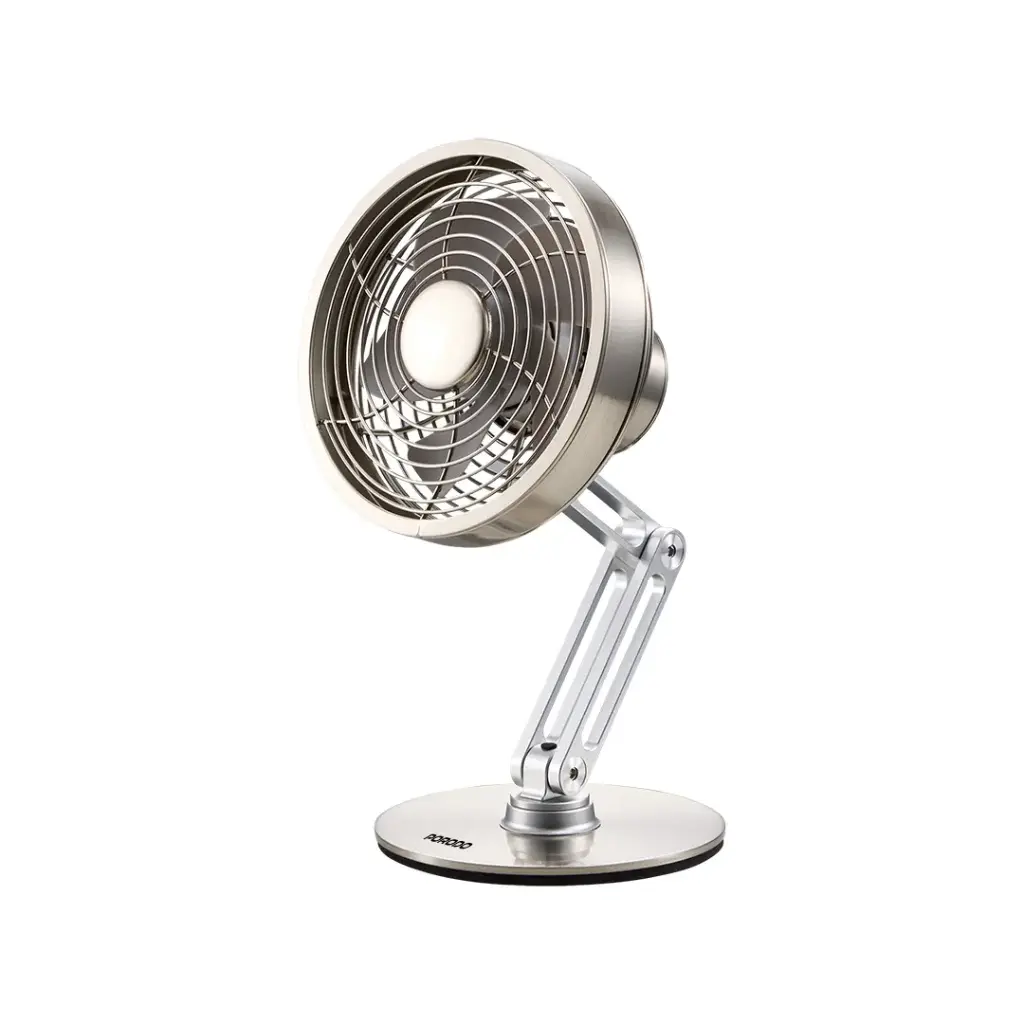 Porodo Lifestyle Metal Desk Fan - Gray