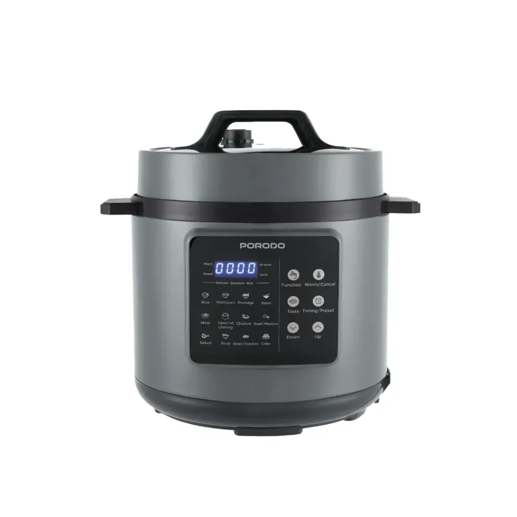 Porodo Lifestyle 1300W Multi-Cuisine Pressure Cooker  - Black