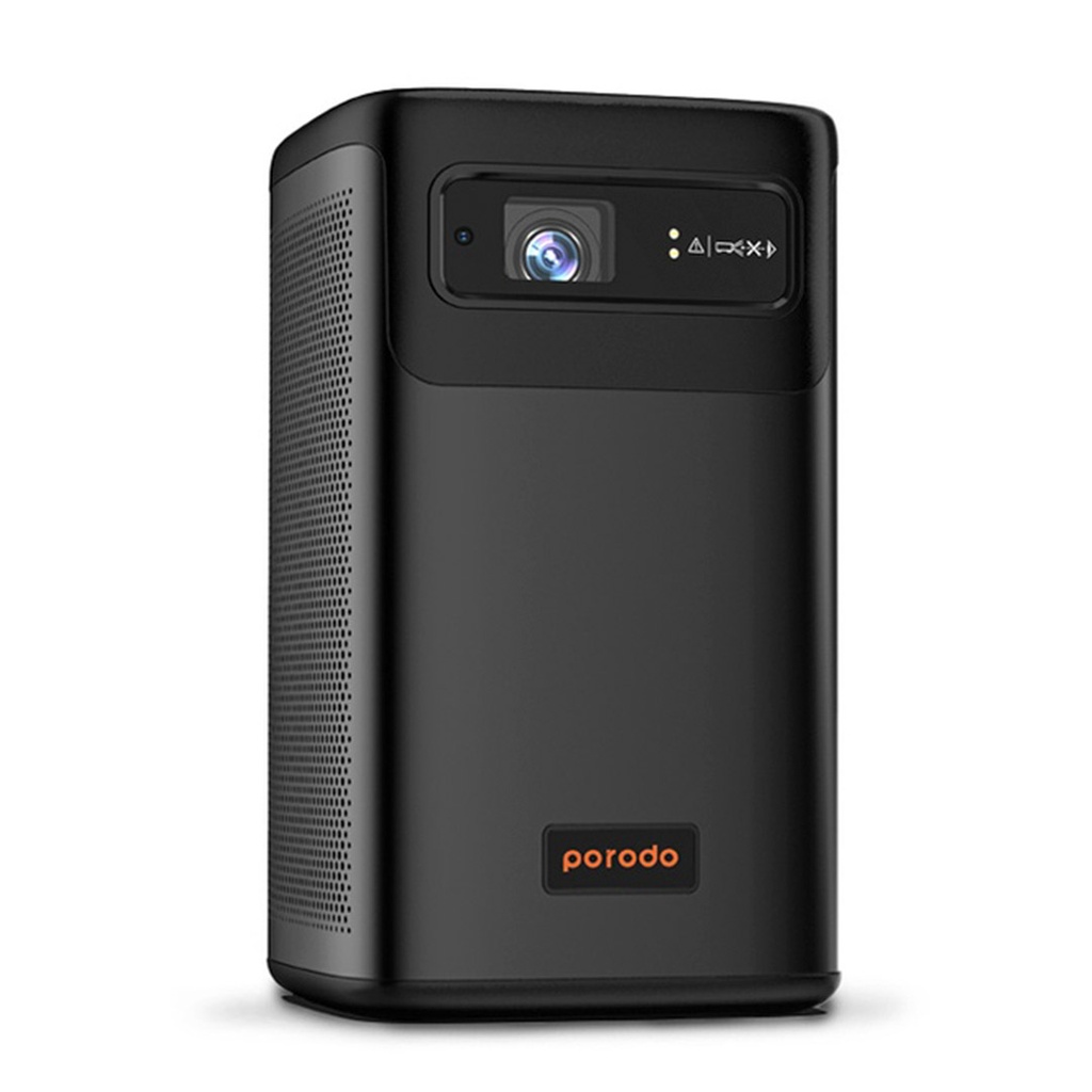 Porodo Android 9.0 960*540P DLP Portable Projector - Black