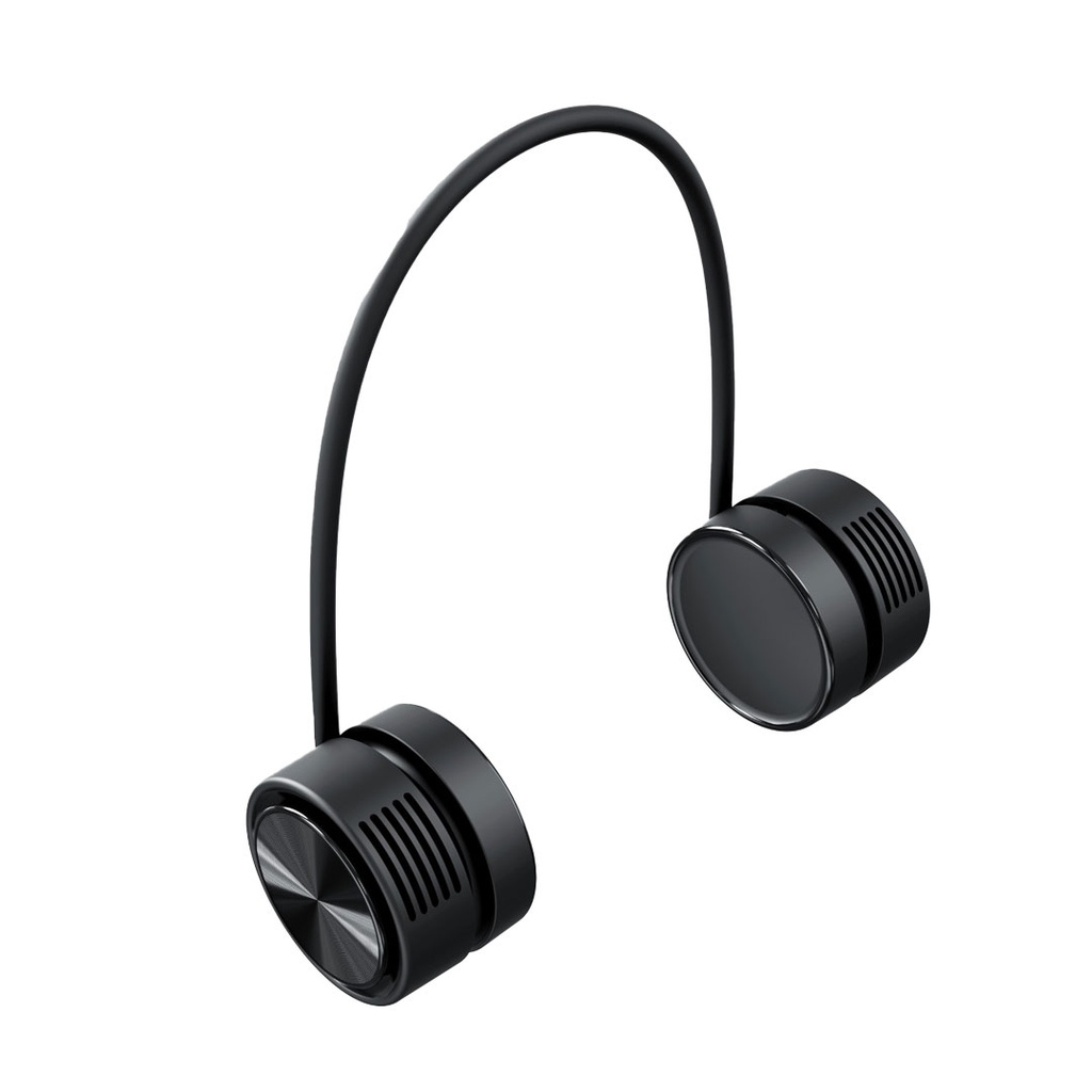 Porodo Lifestyle Flexicool Portable Neck Fan - Black