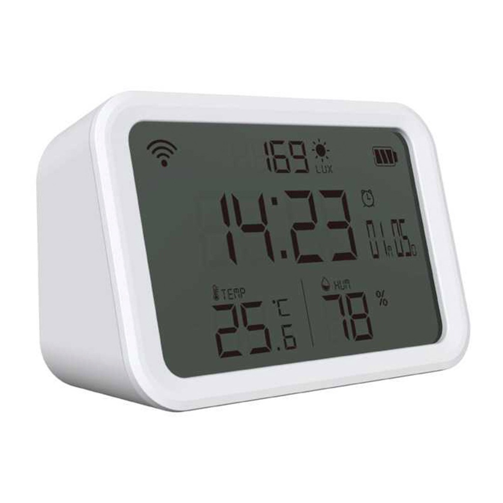 Porodo Lifestyle 4 in 1 Temperature and Humidity Sensor - White