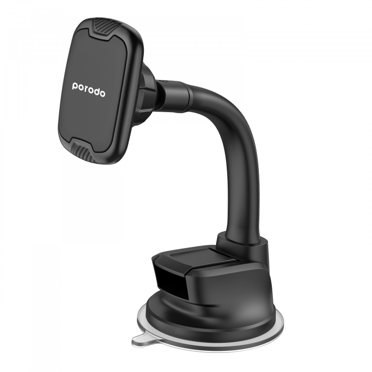 Porodo Magnetic Car Mount Windshield with Strong Suction Cup