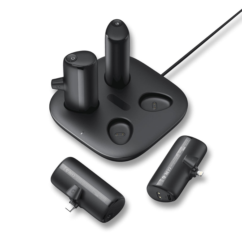 Porodo 4in1 Station 5000mAh X2 Lightning O/P X2 Type-C O/P Wireless Power Bank UK