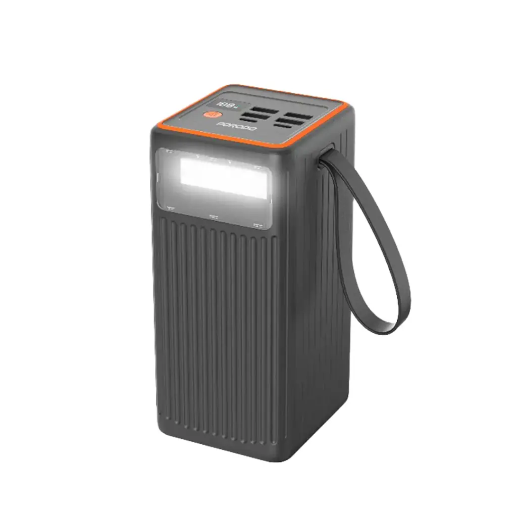Porodo 60000mAh Power Bank Multi-Device PD Charging - Black