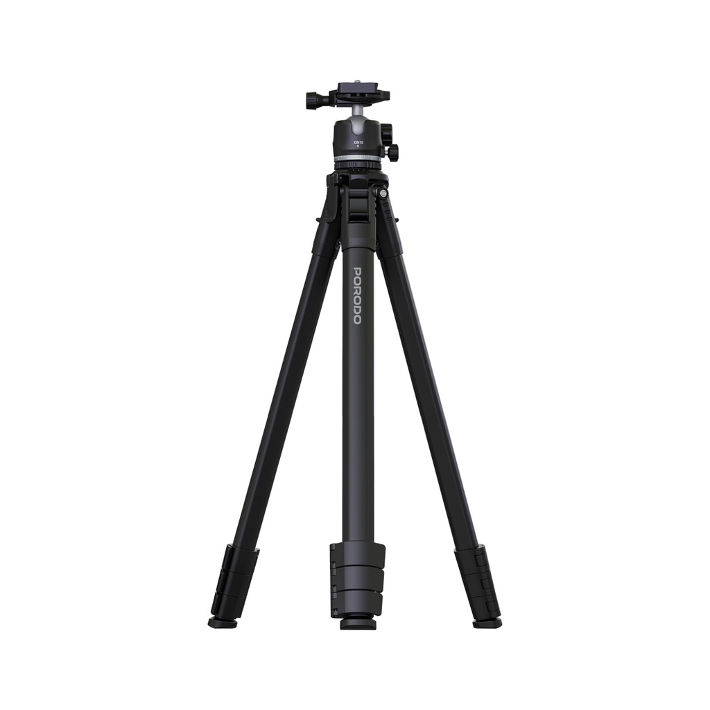 Porodo Ultra-Light Aluminum Tripod - Black