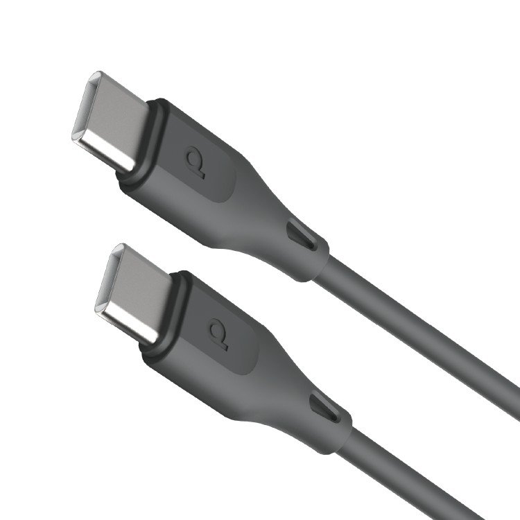 Porodo PVC Cable USB-C to USB-C 60W 1.2m