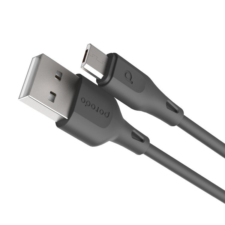Porodo Pvc Micro Usb Cable 1.2M 2.4A