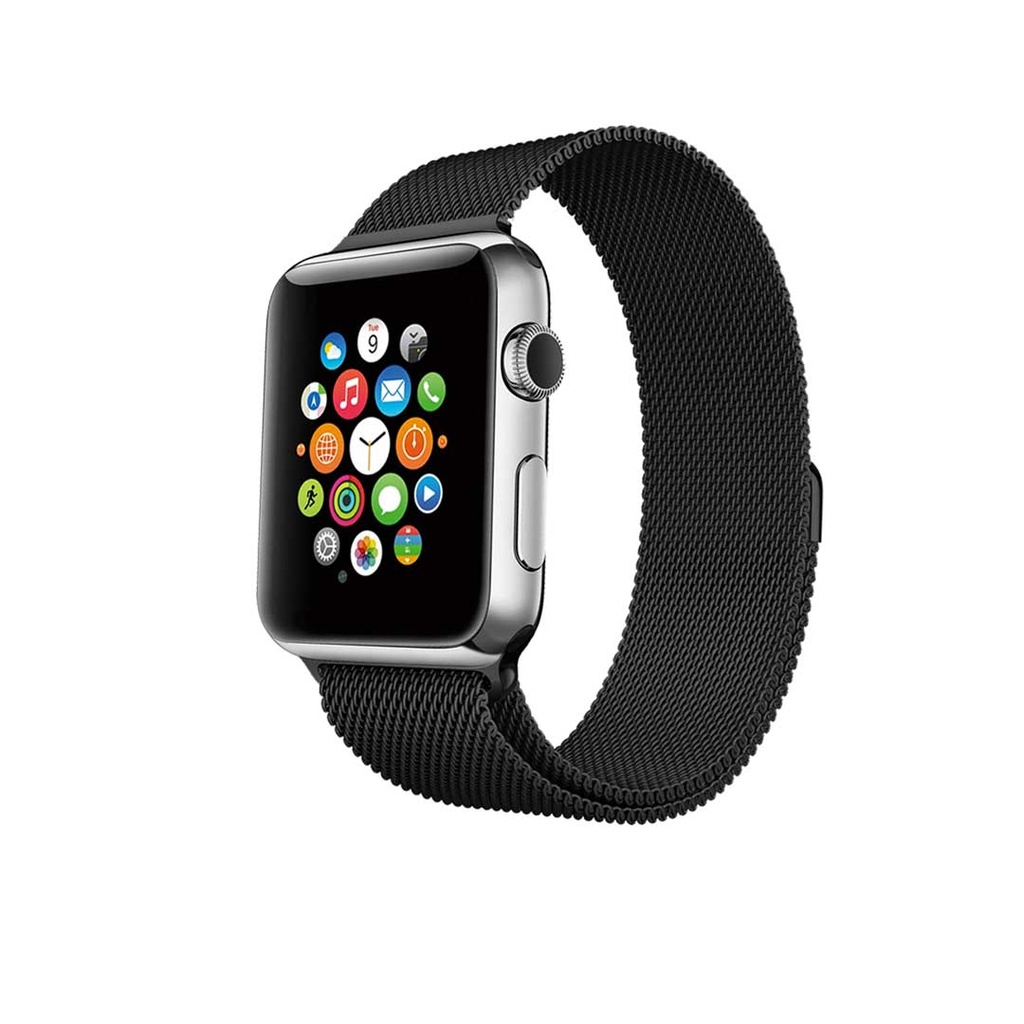 Porodo iGuard by Porodo Steel Mesh Watch Band for Apple Watch 44mm / 45mm