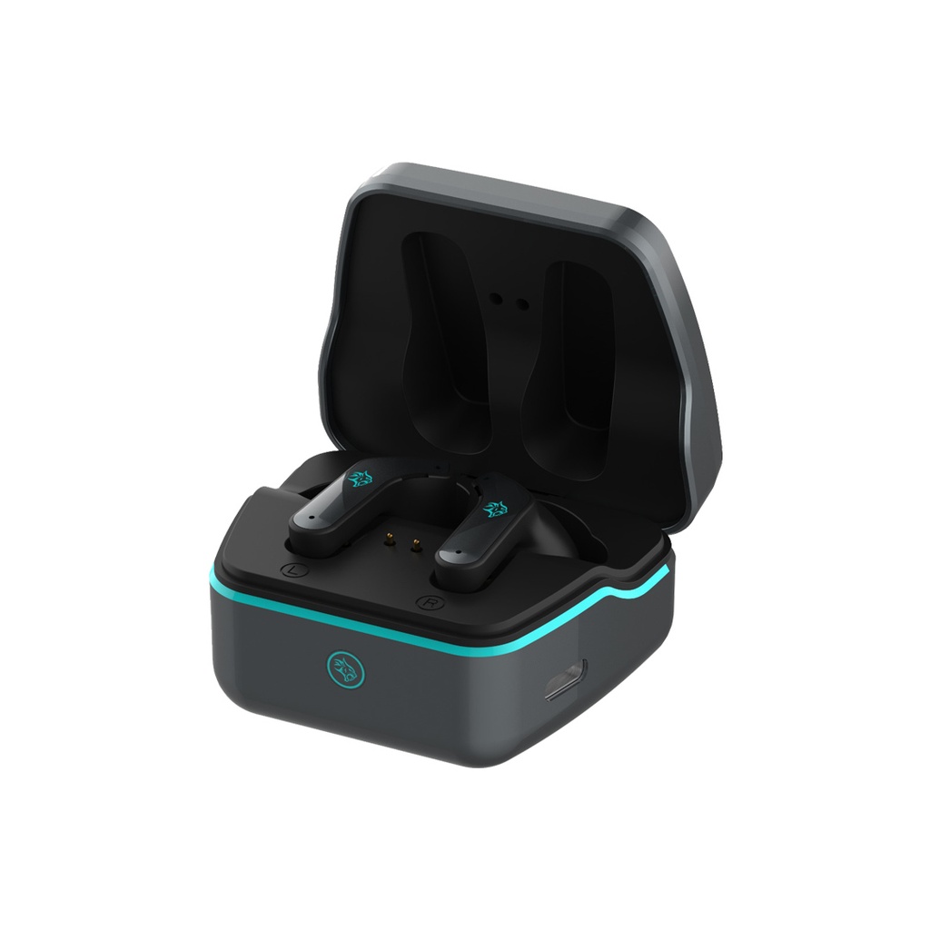 Porodo Gaming Ultra Low-Latency Gaming Earbuds - Black