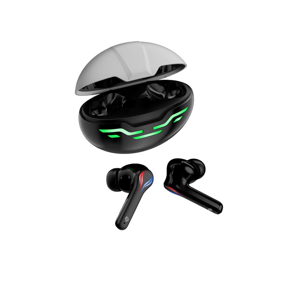 Porodo Gaming Ultra Low-Latency Gaming Earbuds - Black