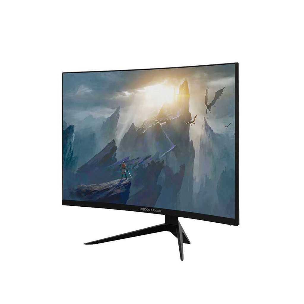 Porodo Gaming Wide Screen Gaming Monitor 32" 165Hz - Black