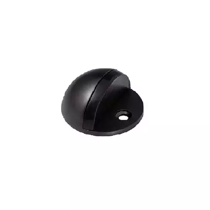 Union Half Moon Door Stop Black