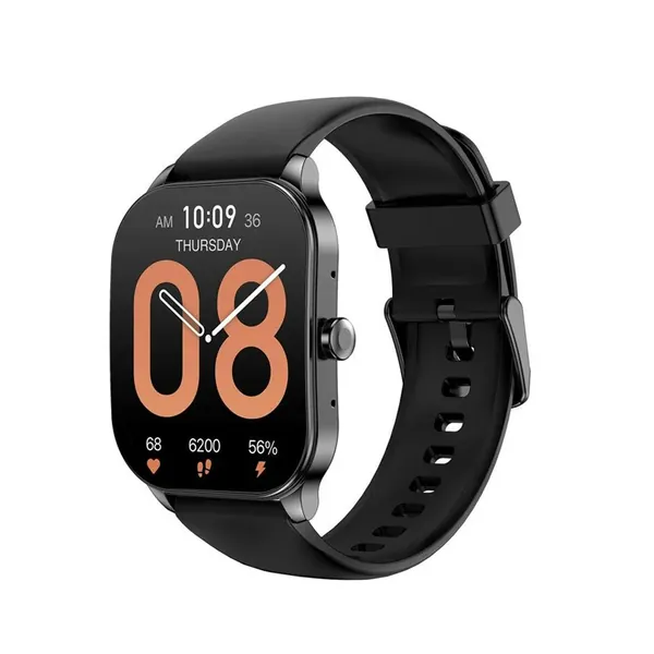 Amazfit Pop 3S Smart Watch 1.96 Inch Amoled - Black