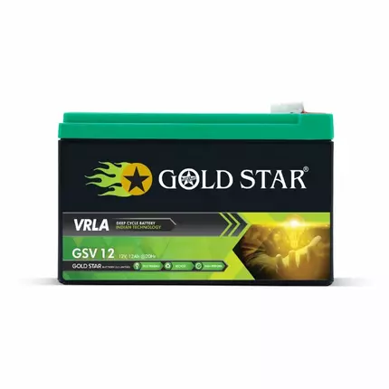 Goldstar VRLA Battery 12V 12AH GSV12 (E-EX)