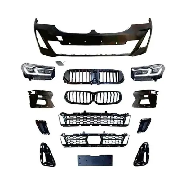 LCI Upgrade Facelift Conversion Bodykit Bumper Headlight CC-8544 Compatible With BMW 6 Series GT G32 2018-2020 To 2021+