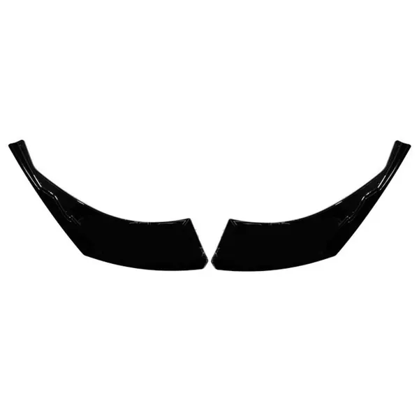 S Line Rear Side Bumper Lip Splitter Skirts Diffuser Ar-audi-084 Cf Carbon Fiber Look CC-8336 Compatible With Audi Q8 2018-2023