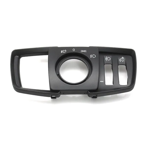 Dashboard Headlight Switch Rotary Knob Button Cap Headlamp Cover Panel Headlight Switch Cover Model A 61319311727-b CC-9778 Compatible With BMW 2 Series X5 X6 F15 F16 F85 F86 F45 F46 2014-2019
