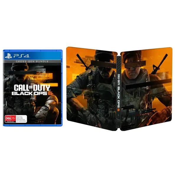 Call of Duty: Black Ops 6 SteelBook Edition Cross-Gen Bundle PS4 Game